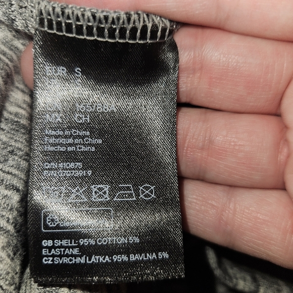 H & M Womans Maternity Long Sleeve Bodycon Dress Size S - Picture 8 of 10